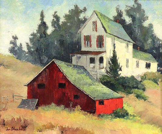 Near Cabrillo (California), Painting, circa 1955