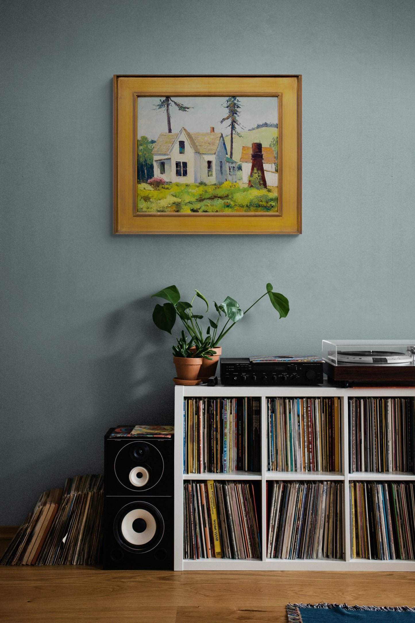 Untitled (Northerrn California home), Painting