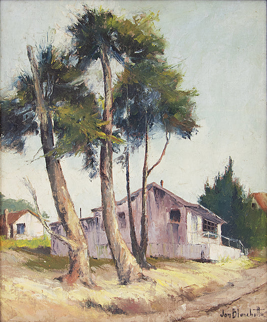 Harbor Masters House, Santa Cruz (California), Painting