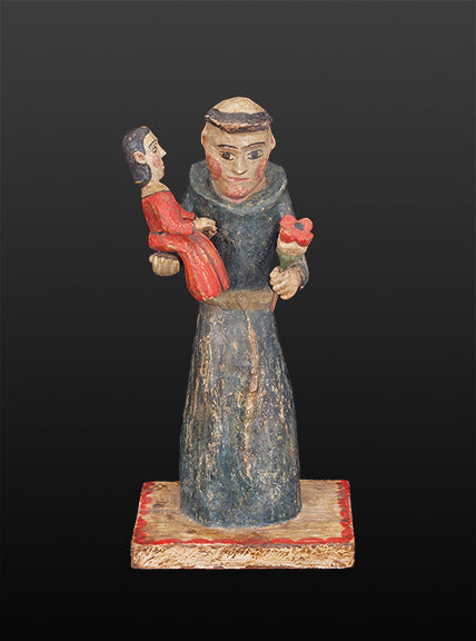 New Mexican Bulto of Saint Anthony, circa 1800
