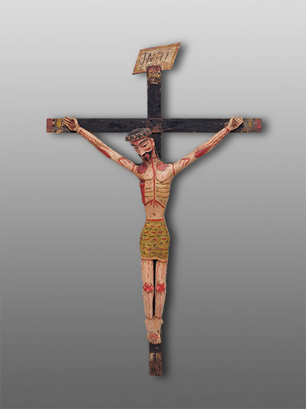 New Mexican Crucifix (Christ on the Cross), circa 1885