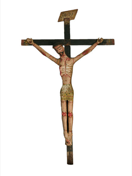 New Mexican Crucifix (Christ on the Cross), circa 1885