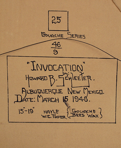 Invocation, Painting, 1946