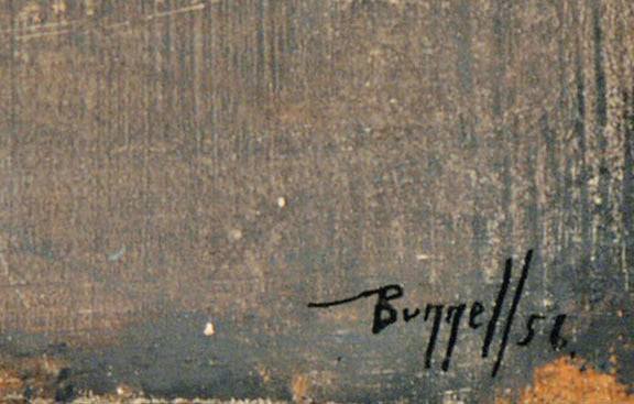 Untitled (Nocturne), Painting, 1956