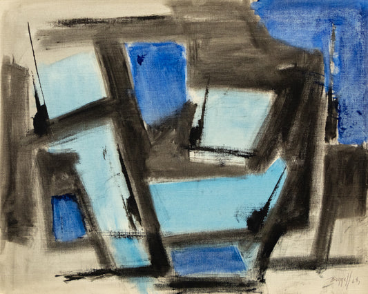 Charles Bunnell (1897-1968) artwork for sale. Untitled (Abstract), Painting, 1968, Denver, Colorado, Art Gallery)