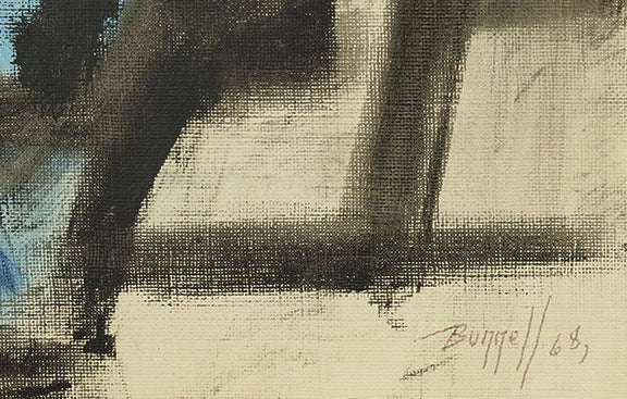 Untitled (Abstract), Painting, 1968