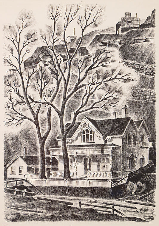 House at Gregory Point (Colorado); edition of 25, Print, 1937