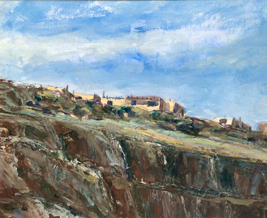 Wolfgang Pogzeba (1936-1982) artwork for sale. Acoma Pueblo (New Mexico), Painting, 1978, Denver, Colorado, Art Gallery)