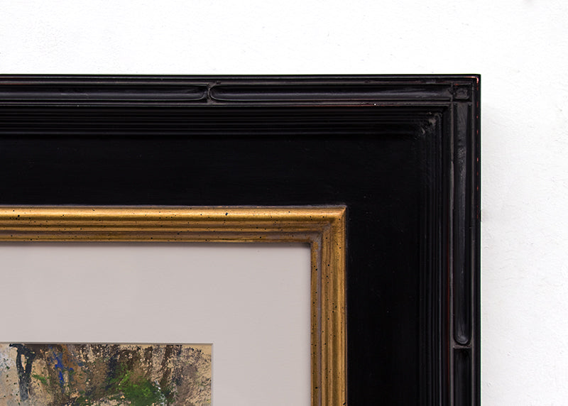 Lone Survivor, Georgetown, CO (Abandoned Building), Painting, dated 1964