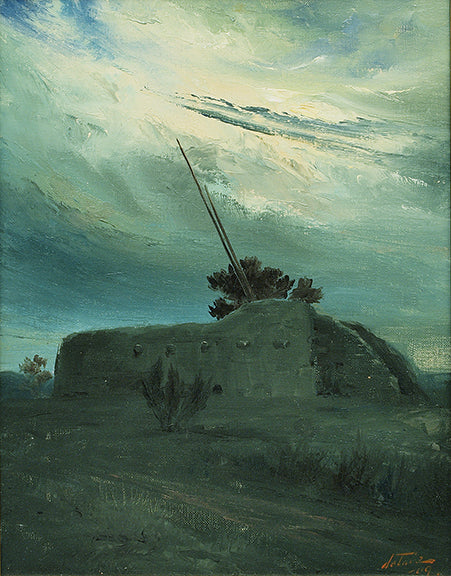 The Kiva at San Ildefonso, New Mexico, Painting, 1909