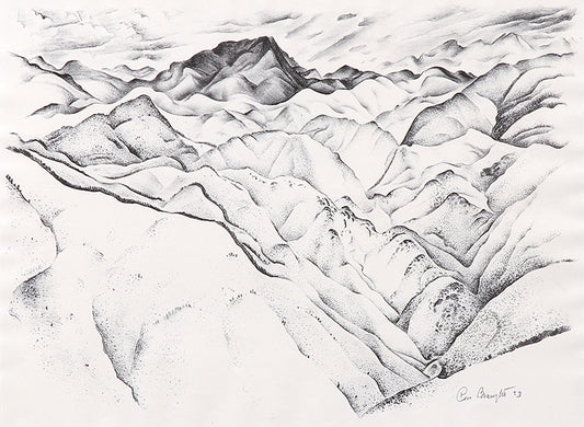 Clear Creek Canyon I (Colorado), Print, 1933
