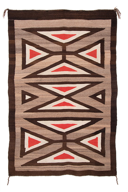 Trading Post Rug, circa 1900-1925
