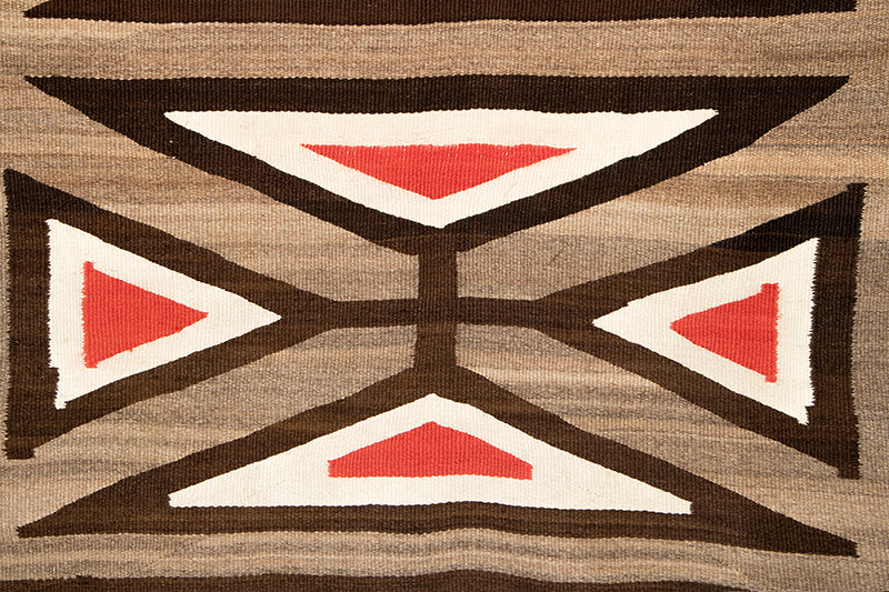 Trading Post Rug, circa 1900-1925