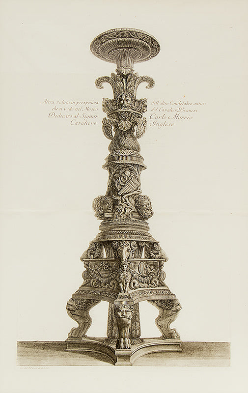 Giovanni Piranesi (1720-1778) artwork for sale. Ancient Candelabra, Print, Denver, Colorado, Art Gallery)