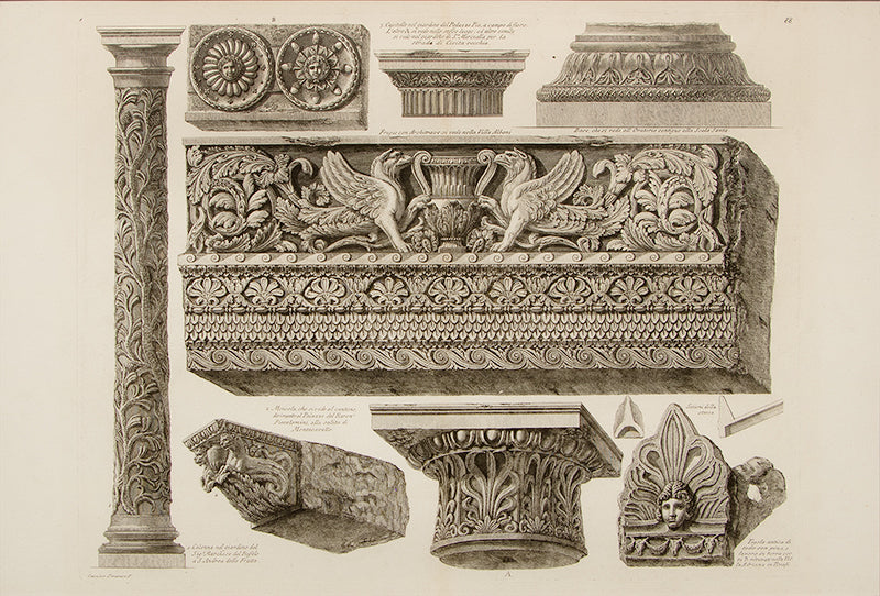 Giovanni Piranesi (1720-1778) artwork for sale. Ornamental Frieze, Print, Denver, Colorado, Art Gallery)