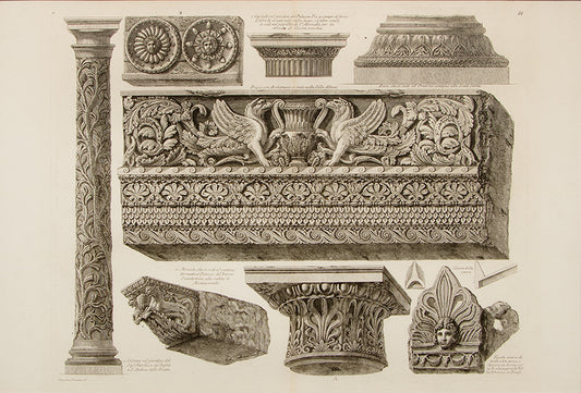 Ornamental Frieze, Print