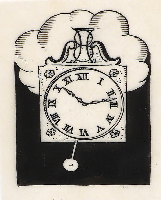 Pendulum Rhyme (Clock), Drawing