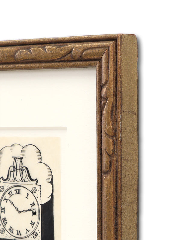 Pendulum Rhyme (Clock), Drawing