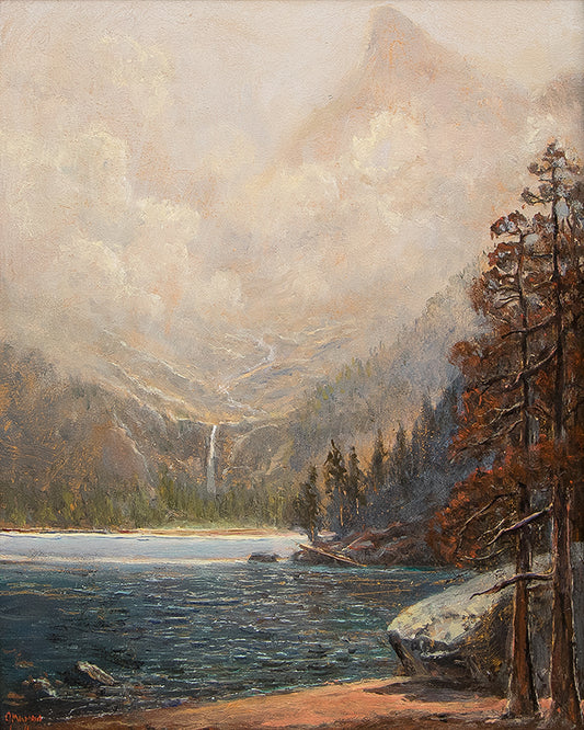 Odessa Lake (Rocky Mountain National Park, Colorado), Painting, dated 2015