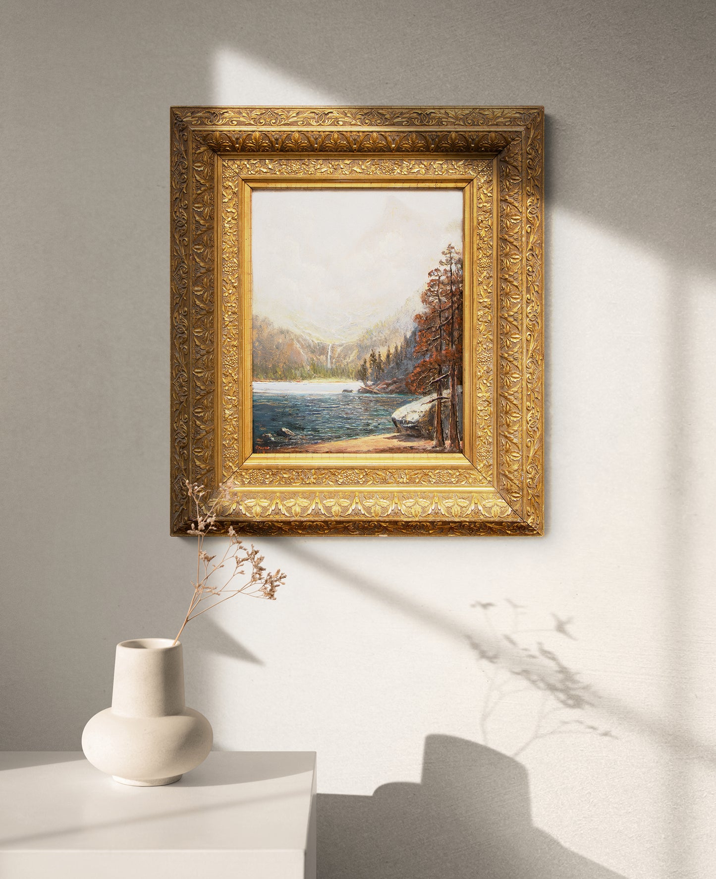 Odessa Lake (Rocky Mountain National Park, Colorado), Painting, dated 2015