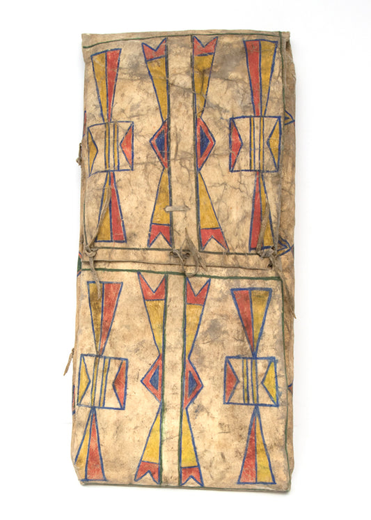 Painted Parfleche Envelope, circa 1870