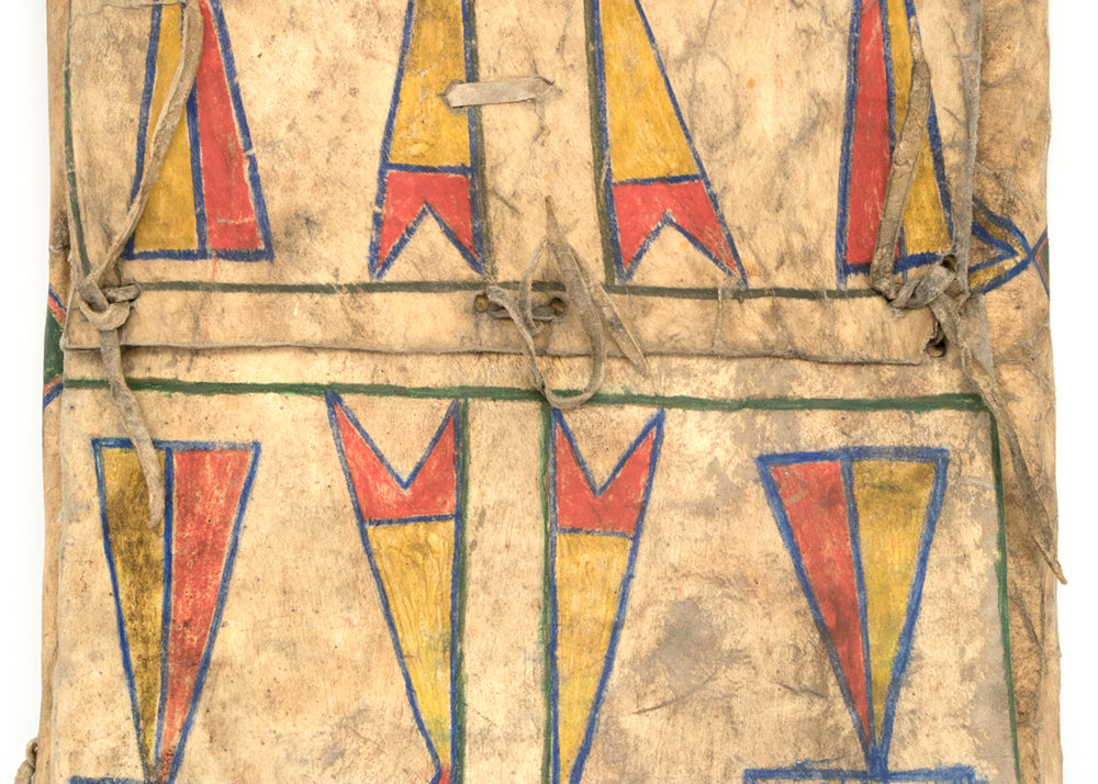 Painted Parfleche Envelope, circa 1870