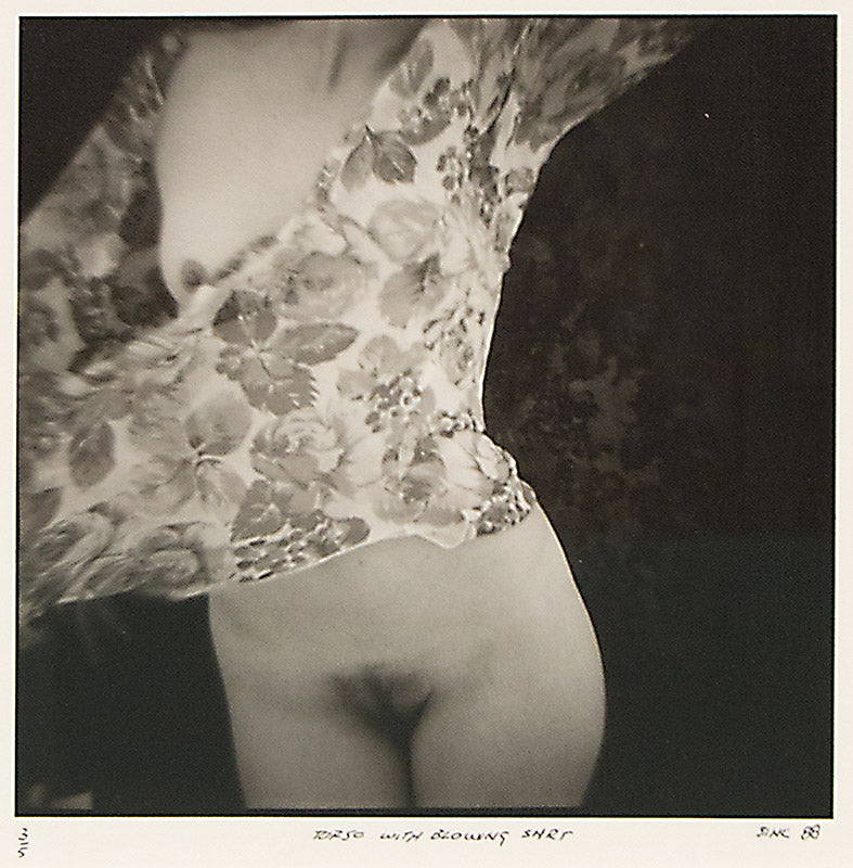 Mark Sink (1958-) artwork for sale. Torso with Blowing Shirt (3/5), Photograph, 1988, Denver, Colorado, Art Gallery)