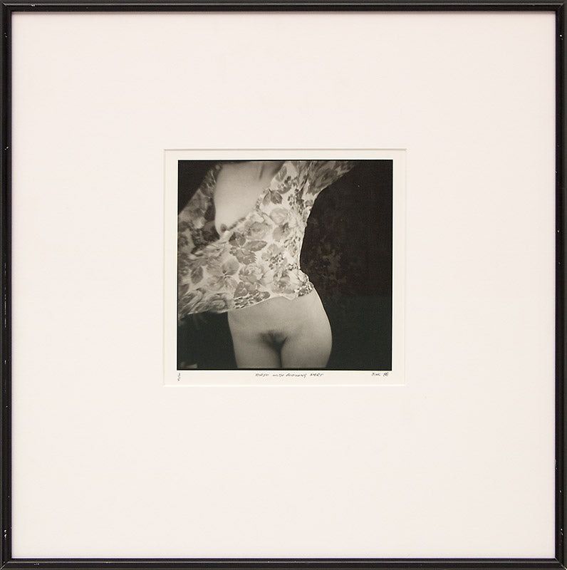 Torso with Blowing Shirt (3/5), Photograph, 1988