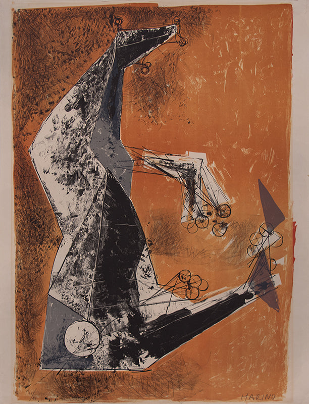 Marino Marini (1901-1980) artwork for sale. Il Miracolo (The Miracle); 41 of 50, Print, circa 1965, Denver, Colorado, Art Gallery)