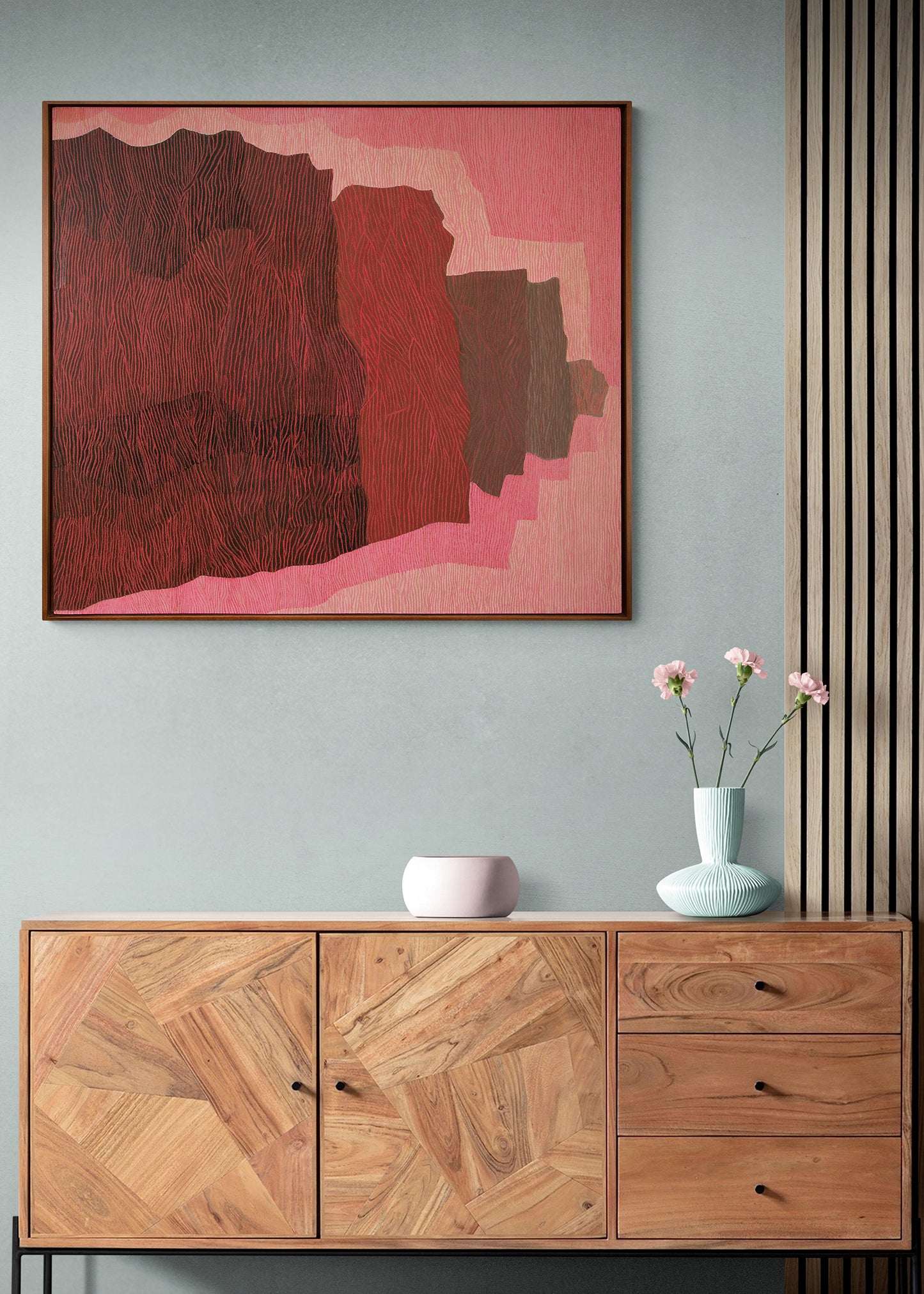 Untitled II (Sea Wall), Painting, circa 1968