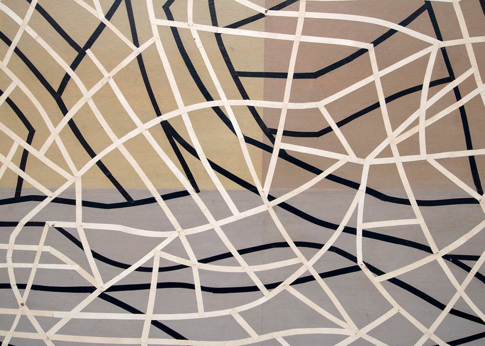 Stone Mountain, Mixed Media Painting, 1985