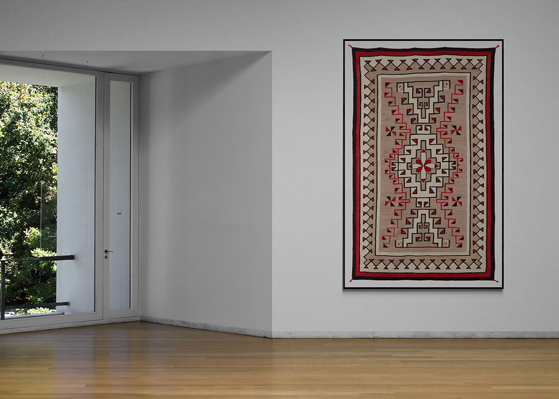 Trading Post Rug, Crystal Storm Pattern