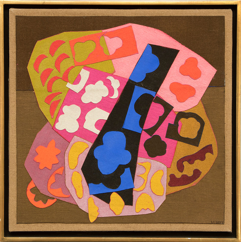 Fabric Shop, Acrylic Painting, circa 1985
