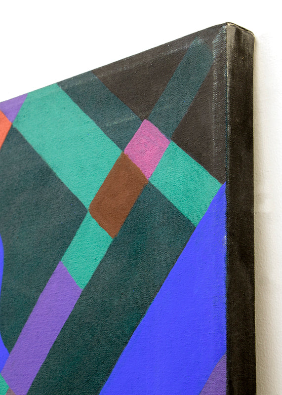 Trucker, Acrylic Painting, 1975