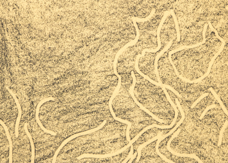 Untitled (Crayon Rubbing Series), Drawing