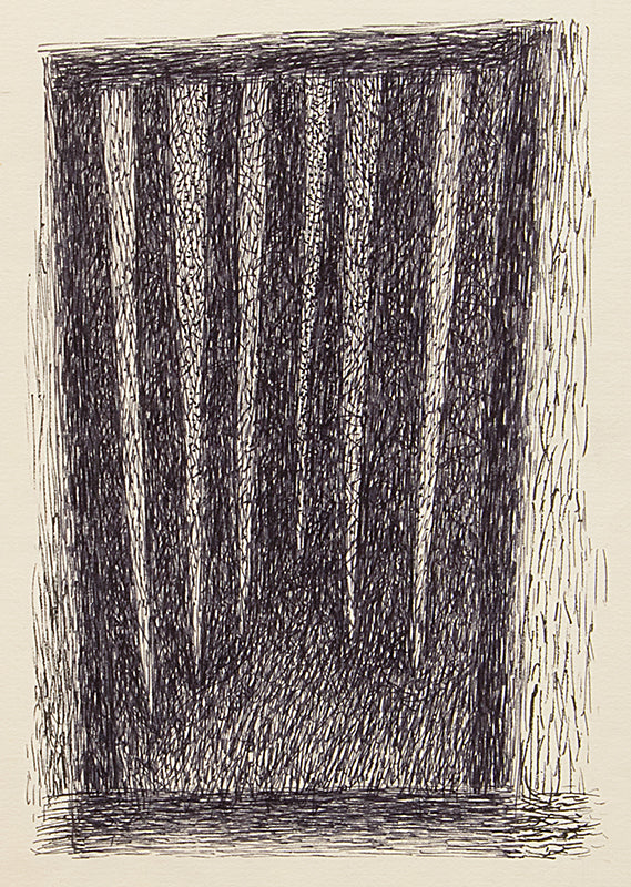 A Lightless Grey Day, Icicles, Drawing