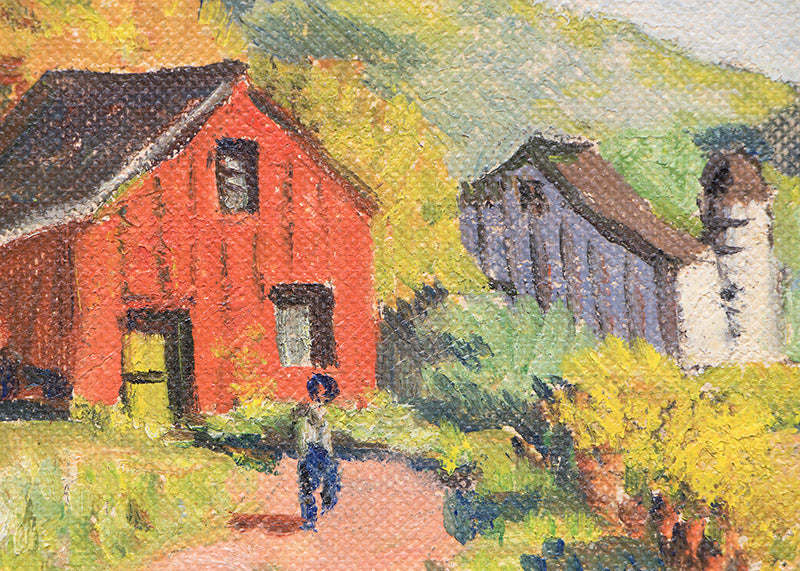 Untitled (Farm), Painting
