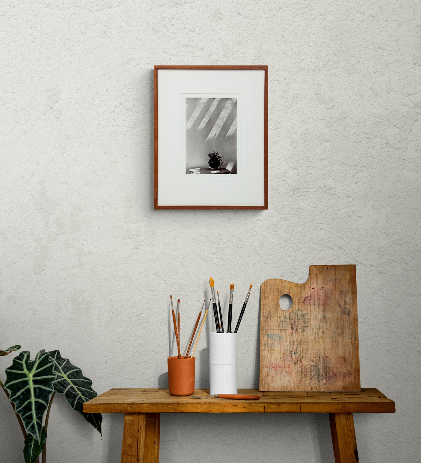 Black Pot (Interior of Georgia O'Keefe's Home, Abiquiu, New Mexico), Photograph, 1980