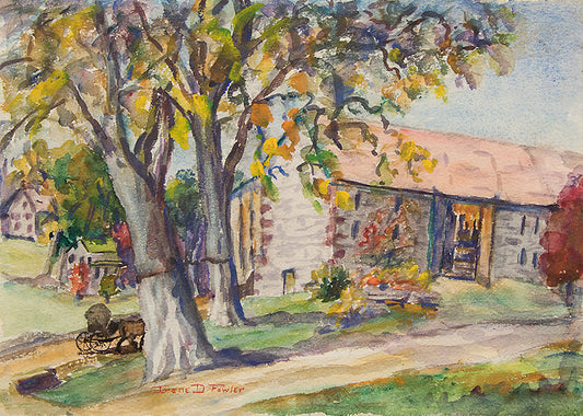 Untitled (Ranch House), Painting