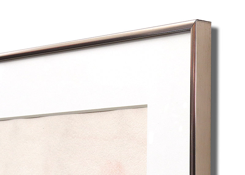 Untitled (Geometric Abstract in Red, Pink, and Taupe), Painting