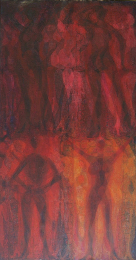 Burlesque Queen, Painting, 1964