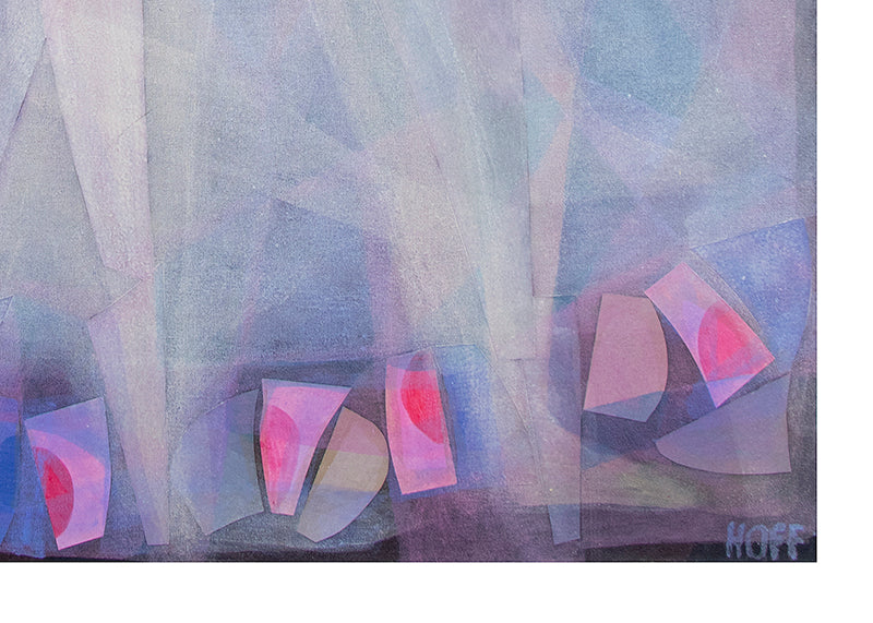 Duet, Mixed Media Painting, 1960-70