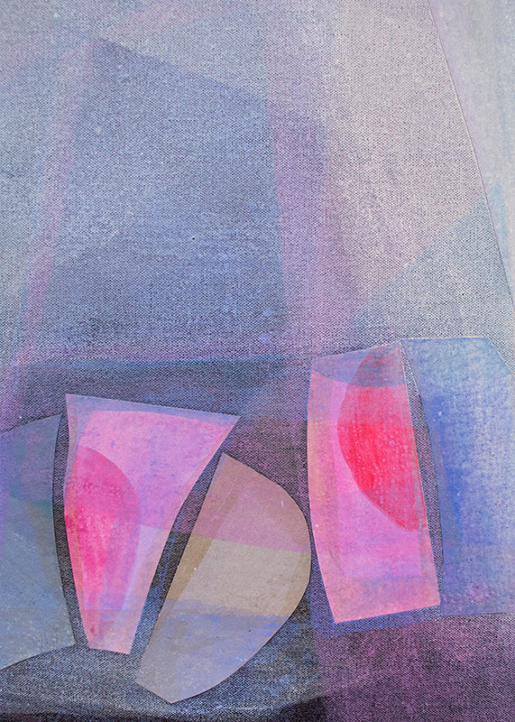Duet, Mixed Media Painting, 1960-70