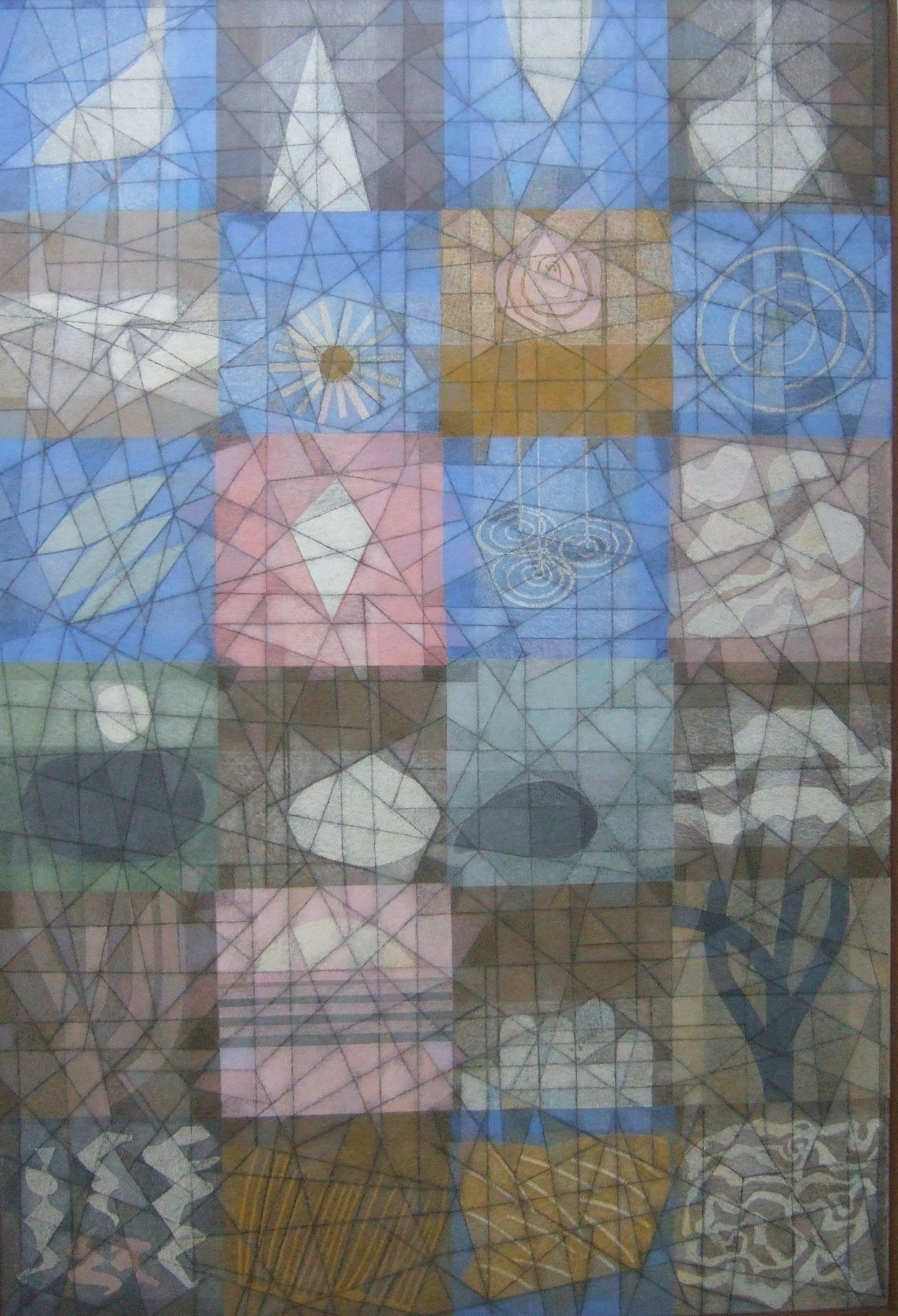 Fragments of Summer, Painting, 1985