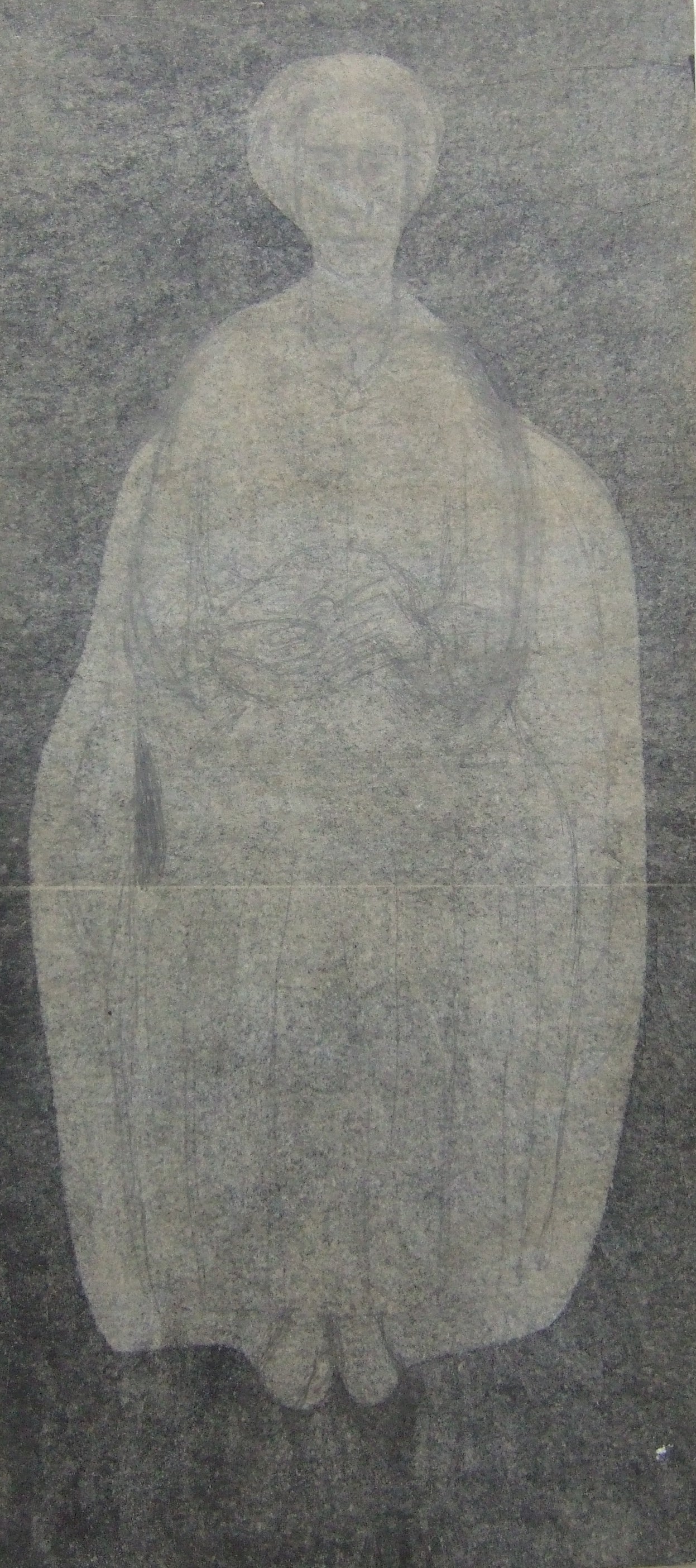Untitled (Seated Figure), Painting