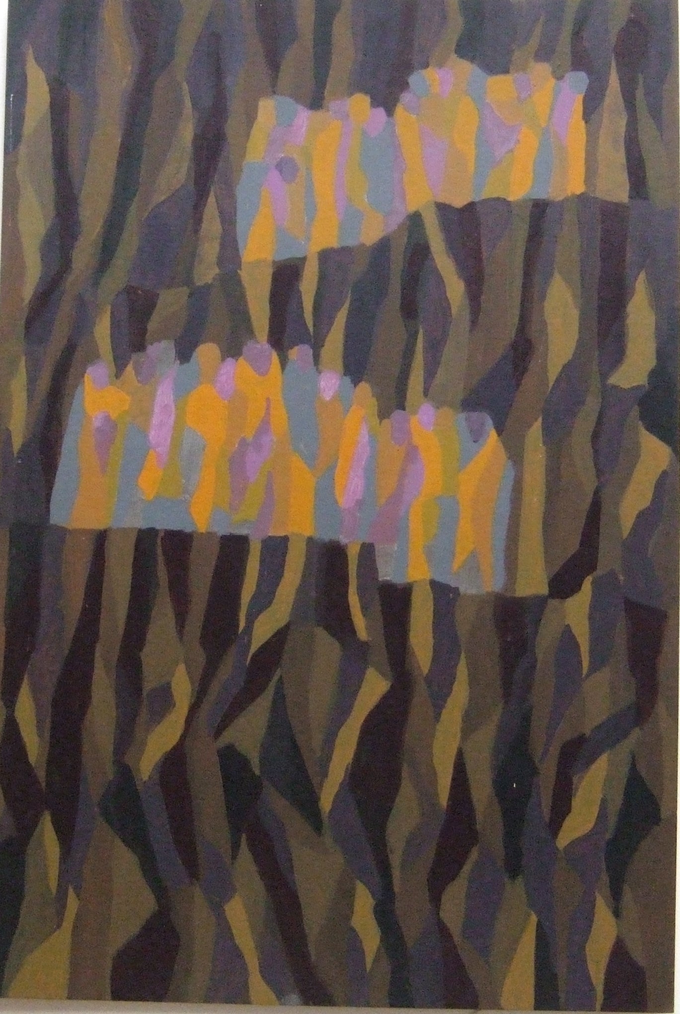 Untitled (Two Groups), Painting