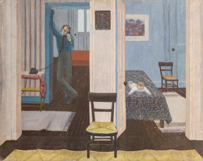 Haymarket 7316, Oil Painting, 1943