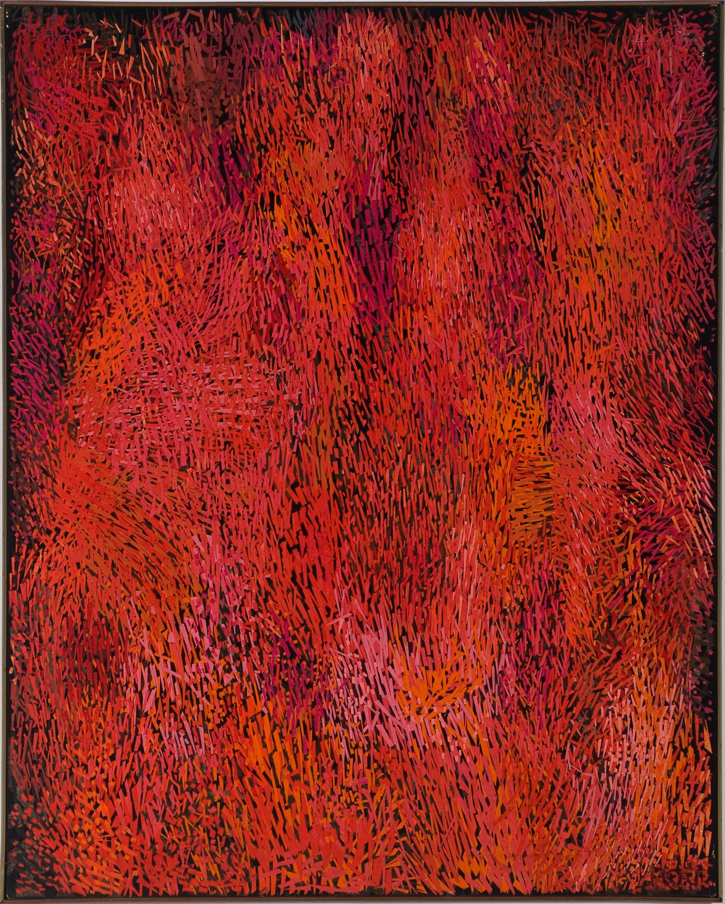 October Hill/Red, Painting, 1978