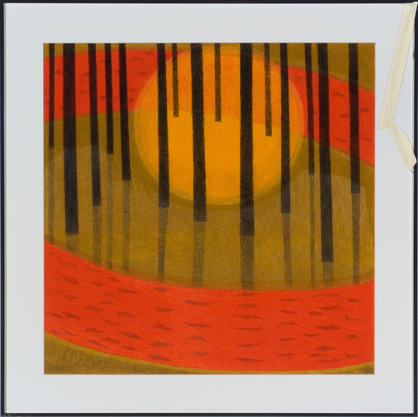 Drawing for Sundown Island, Drawing
