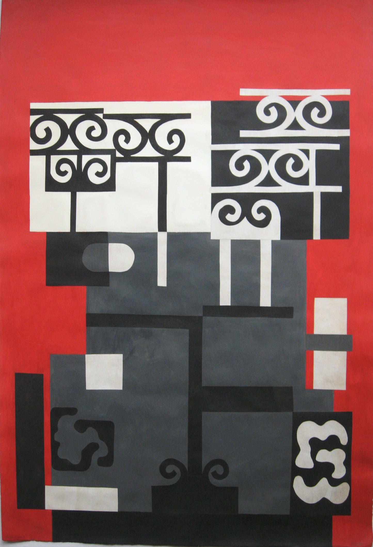 Wrought Iron Stairway Hideaway, Painting